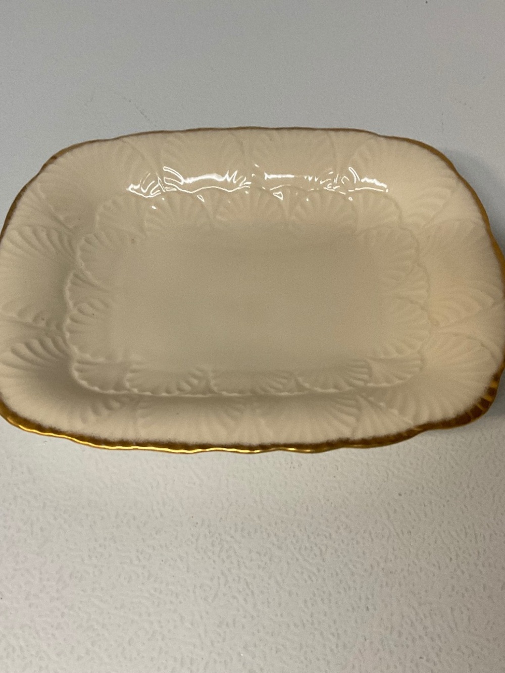 Lenox Serving Dish 24K Gold Trim Rectangle RARE - Picture 7 of 7